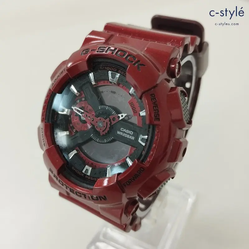 CASIO カシオ G-SHOCK 腕時計 レッド GA-110NM