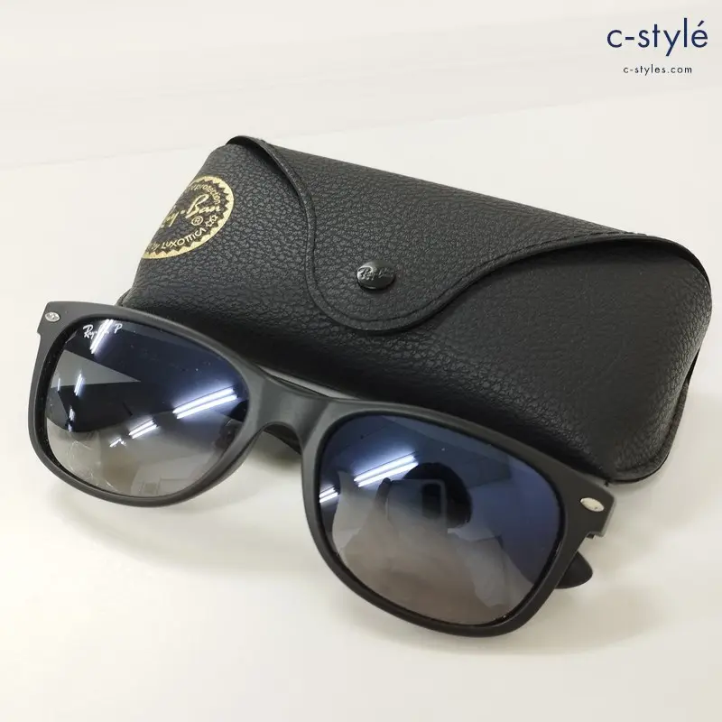 Ray-Ban レイバン ウェイファーラー サングラス 55□18 ブラック RB2132-F 601-S/78 イタリア製