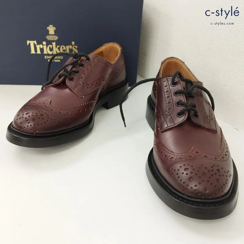 Tricker’s トリッカーズ バートンカントリーブーツ 8 ブラウン M5633