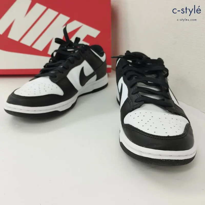 NIKE ナイキ DUNK LOW RETRO スニーカー 26.5㎝ ブラック×ホワイト DD1391-100