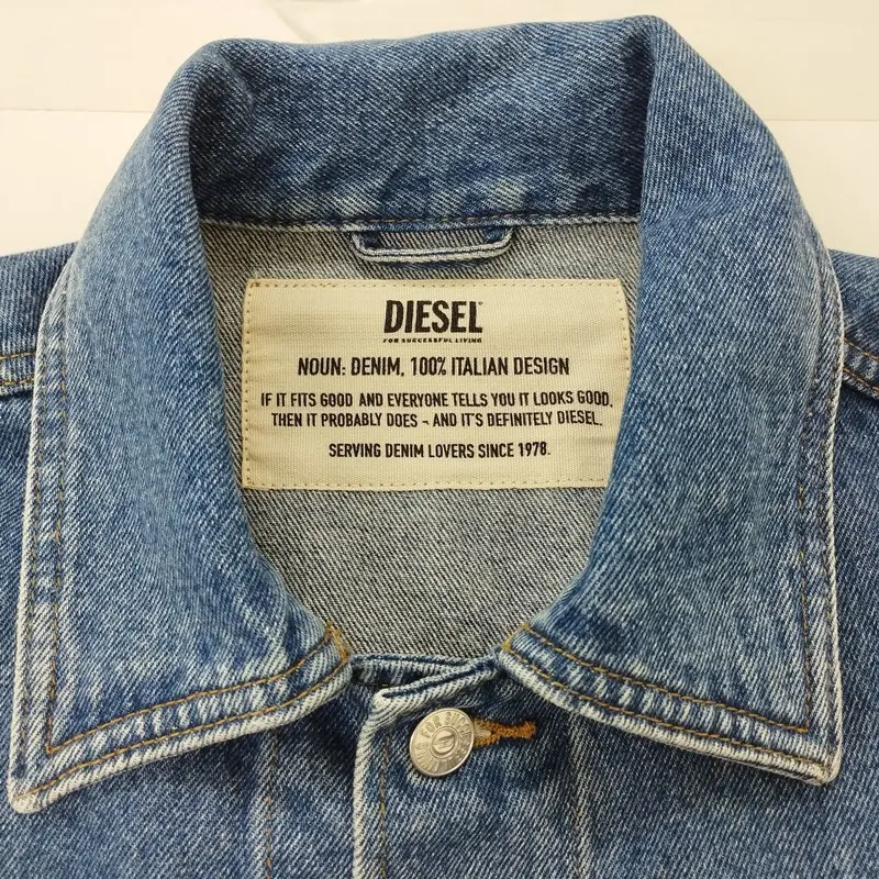 【名作 希少】DIESEL デニム ジャケット ディーゼル インディゴ サイズS 中古・古着通販】DIESEL (ディーゼル) デニムジャケット