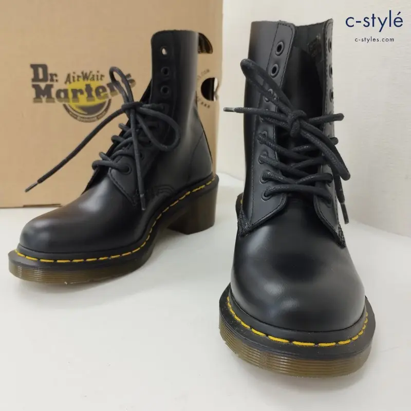 Dr.Martens ドクターマーチン ブーツ UK5 ブラック CLEMENCY クレメンシー 14638003 レースアップ