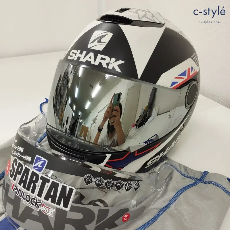 SHARK シャーク SPARTAN スパルタン フルフェイスヘルメット L マルチカラー