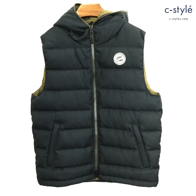 HYOD ヒョウドウ OFFLINE DOWN VEST ベストダウン L ネイビー×カーキ OFJ602N フーディの買取金額(買取実績)