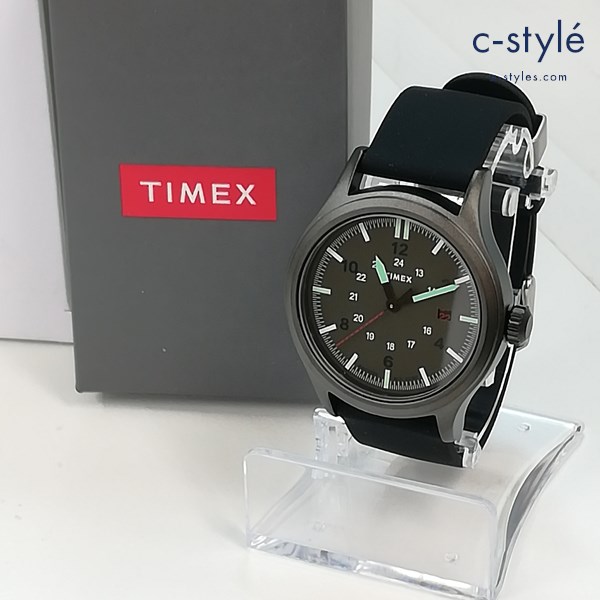 TIMEX タイメックス 腕時計 グレー×ブラック TW2U74100 ALLIED40 クォーツ式
