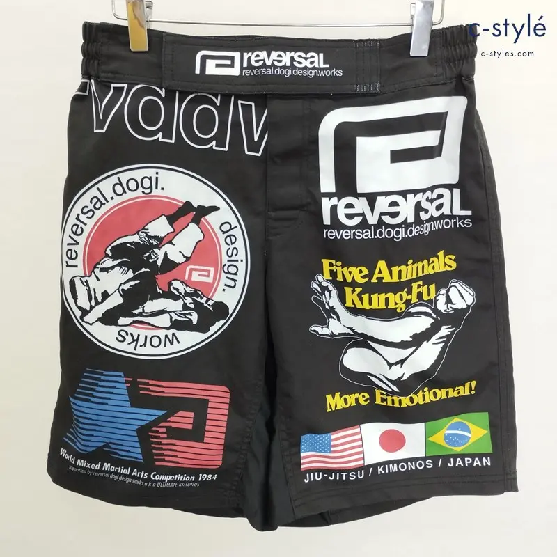 reversal リバーサル ALL STAR FIGHT PANTS M ブラック オールスター ファイトパンツ 格闘技