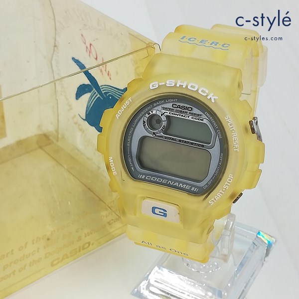 CASIO カシオ G-SHOCK ジーショック 腕時計 スケルトン DW-6910K-2AT 第6回国際イルカ・クジラ会議