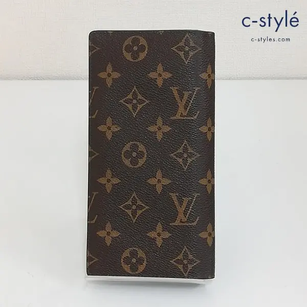 LOUIS VUITTON ルイヴィトン モノグラム ポルトフォイユ・ブラザ 長財布 ブラウン M66540 フランス製