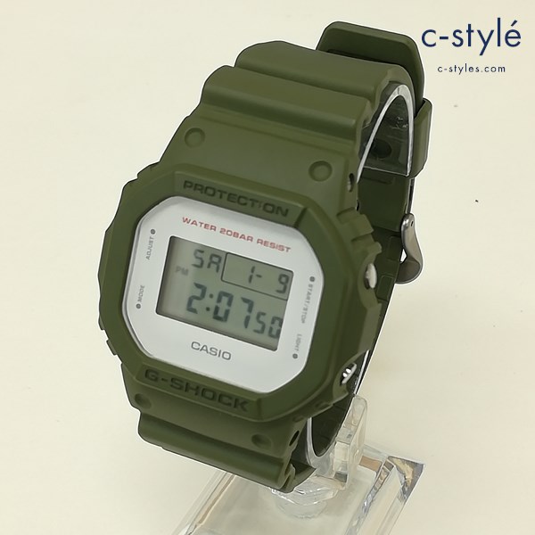 CASIO カシオ G-SHOCK 腕時計 カーキ DW-5600M-3JF クォーツ