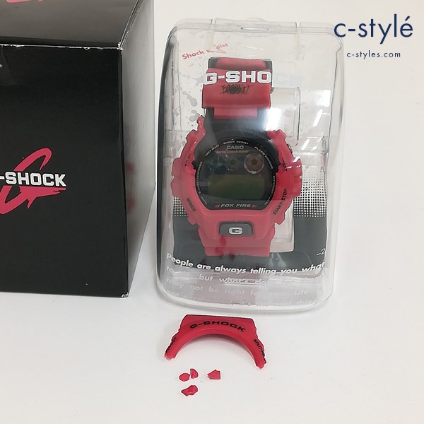 CASIO カシオ G-SHOCK 腕時計 レッド DW-6900 H-4T クォーツ