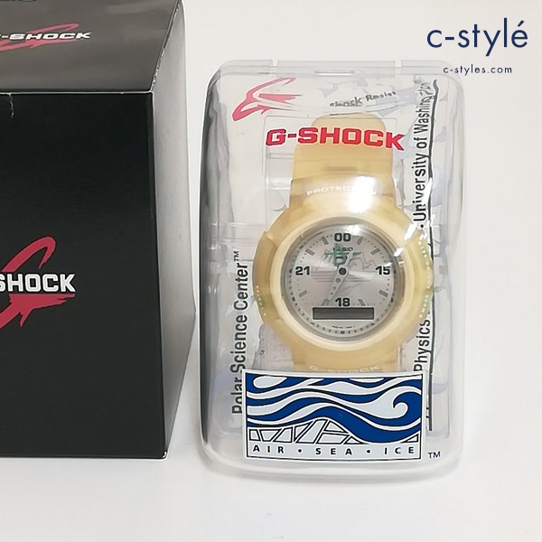 CASIO カシオ G-SHOCK 腕時計 クリアホワイト AW-500NS-7E2T クォーツ