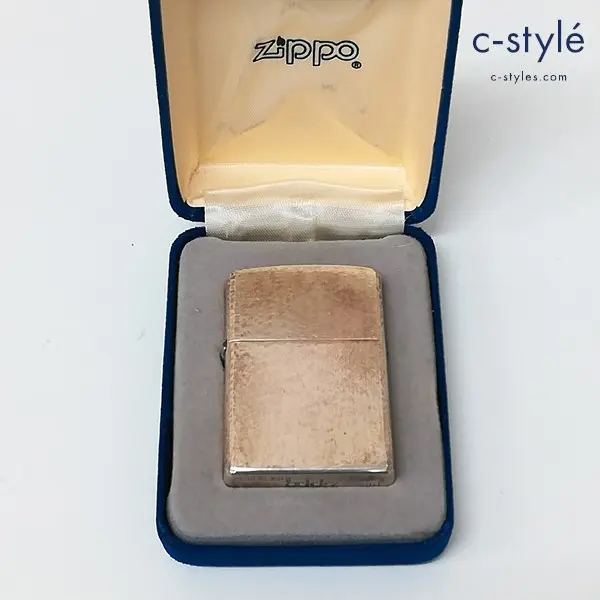 ZIPPO ジッポー STERLING スターリングシルバー オイルライター 1996年 無地 喫煙具