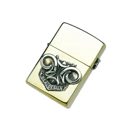 ZIPPO(ジッポー)×DEAL DESIGN(ディールデザイン) ブランドモデル ブラスZIPPO バフォメット 真鍮