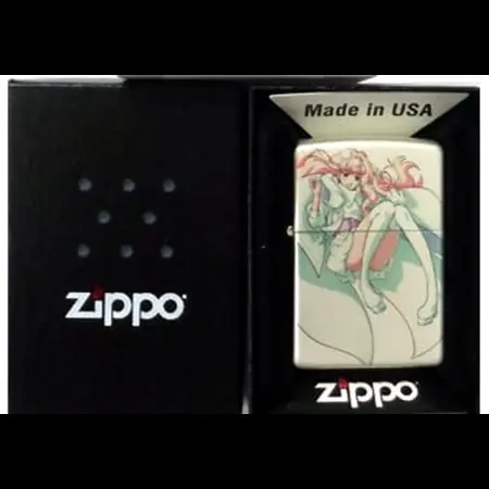 ZIPPO(ジッポー)真鍮 劇場版マクロスF 虚空歌姫～イツワリノウタヒメ～ famima.com限定 シェリル･ノーム 白うさぎver シルバーパール