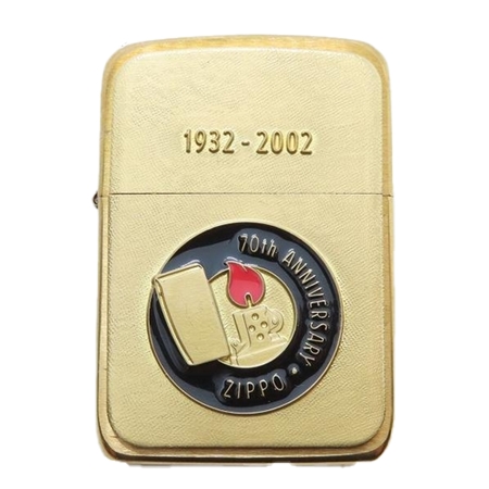 ZIPPO(ジッポー) 記念モデル 70th Anniversary 1932-2002 Friends For A Lifetime 2002年製
