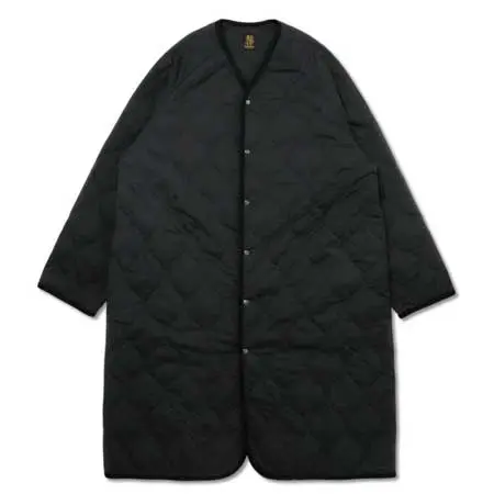 BATONER(バトナー) Men KNIT QUILTING LONG BLOUSON Black