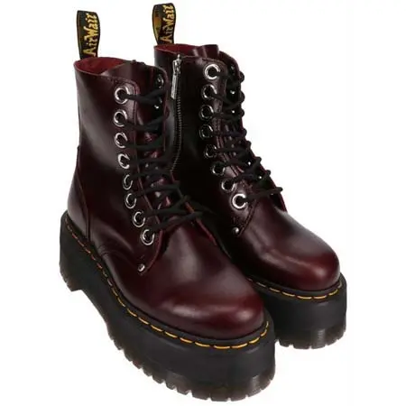 Dr.Martens PLATFORM(ドクターマーチン) 厚底 ブーツ QUAD RETRO MAX JADON MAX OXBLOOD ATLAS