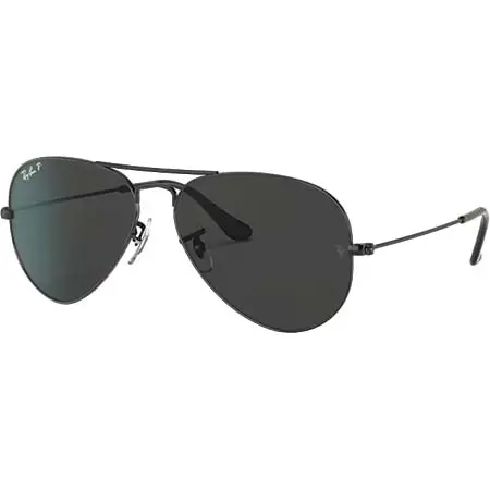 Ray-Ban AVIATOR(レイバン) アビエーター AVIATOR TOTAL BLACK ポラライズド 偏光レンズ