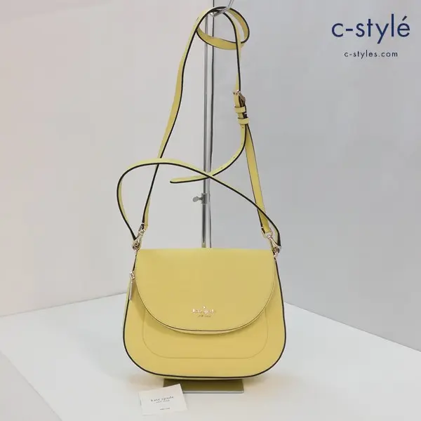 kate spade ケイトスペード レイラ 2WAY ショルダーバッグ イエロー系 WKR00330-844