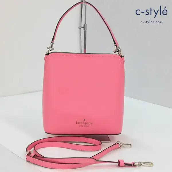 kate spade ケイトスペード ダーシー スモールバケット ピンク バッグ WKR00439 22SS