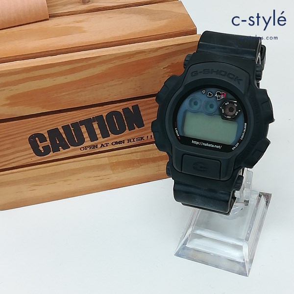 CASIO カシオ G-SHOCK 腕時計 ブラック DW-8400 中田英寿コラボ クォーツ