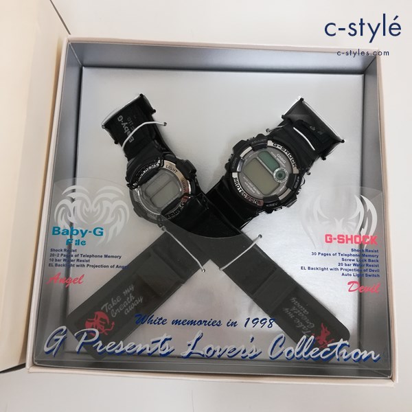 CASIO カシオ G-SHOCK Baby-G Lovers Collection 1998 腕時計 ブラック クォーツ