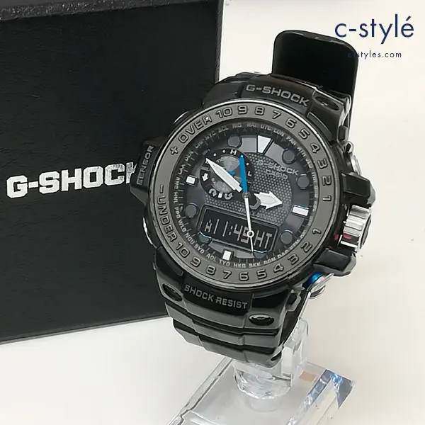 CASIO カシオ G-SHOCK ガルフマスター 腕時計 ブラック GWN1000C-1A