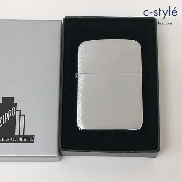 ZIPPO ジッポー オイルライター 2005年製 1941 レプリカ 無地 シルバー 喫煙具