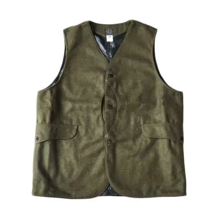 POST OVERALLS (ポストオーバーオールズ) #1512 Royal Traveler WM3 wool melton olive