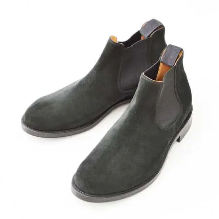 WHEEL ROBE(ウィールローブ) #15074S ELASTIC SIDE BOOTS BLACK