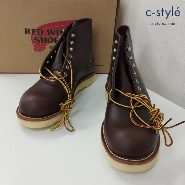 RED WING レッドウィング 8134 ブーツ 27cm ブラウン レザー レースアップ