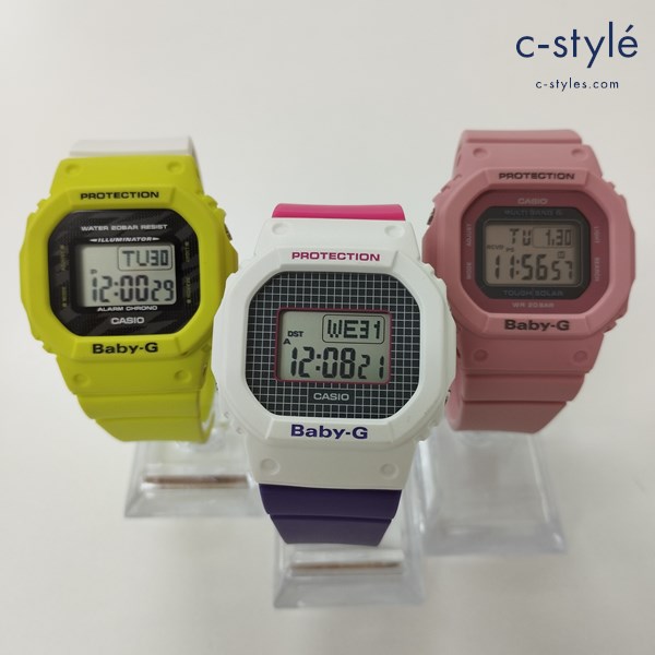 CASIO カシオ Baby-G BGD-560THB 腕時計 クォーツ デジタル 計3点