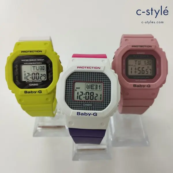 CASIO カシオ Baby-G BGD-560THB 腕時計 クォーツ デジタル 計3点