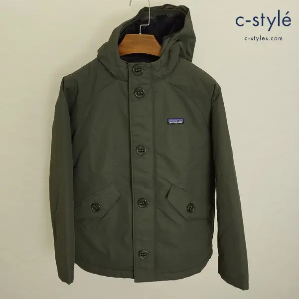 Patagonia パタゴニア ジャケット L カーキ フーディー ジップアップ RN51884 STY68045