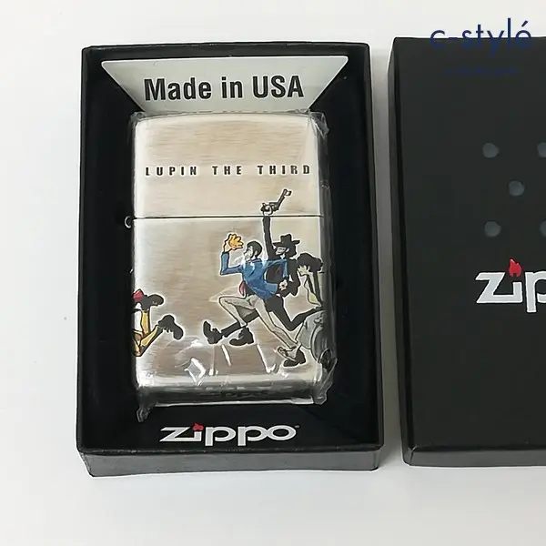 ZIPPO ジッポー ルパン三世 サイドチェスト PART5 オイルライター 2021 シルバー 喫煙具