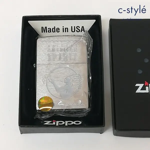 ZIPPO ジッポー オイルライター アメリカンスピリット AMERICAN SPIRIT 2011 シルバー 喫煙具