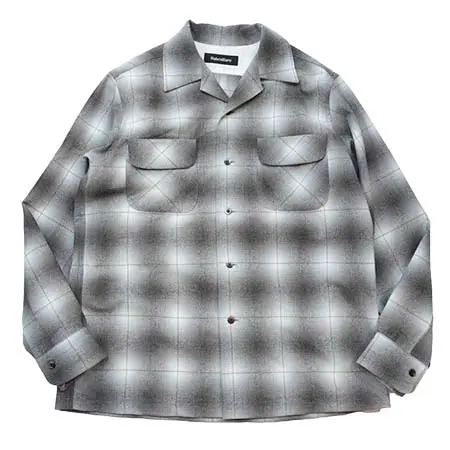 Subculture(サブカルチャー) シャツ WOOL CHECK SHIRT