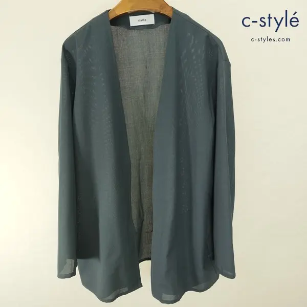 marka マーカ MINIMALIST CARDIGAN 2 グリーン系 カーディガン M22A-14SH01C