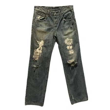 kiminorimorishita(キミノリモリシタ) Distressed Jeans