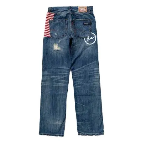 Levi’s Fenom(リーバイスフェノム)×Fragment design(フラグメントデザイン)  Distressed Denim Pants