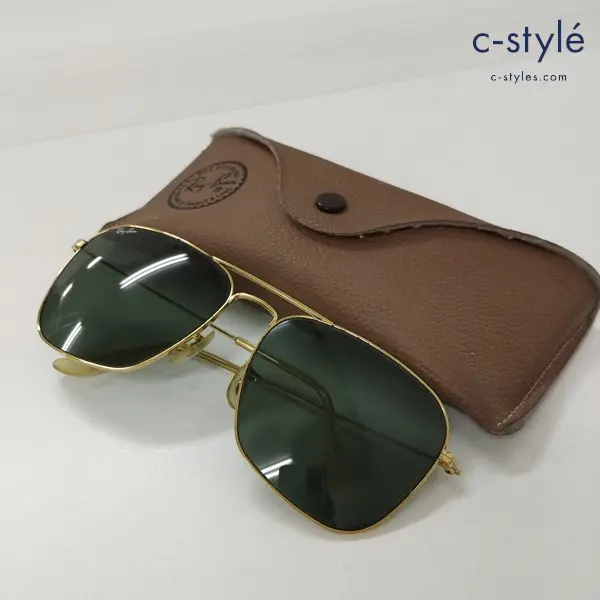 Ray-Ban レイバン キャラバン サングラス 58□16 ゴールド B＆L USA ヴィンテージ