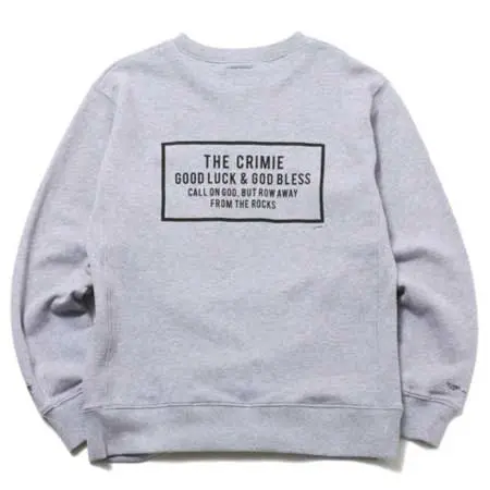 CRIMIE(クライミー) SWEAT CREW NECK POCKET スウェット