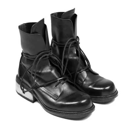 DIRK BIKKEMBERGS(ダークビッケンバーグ) BLACK STEEL HEEL BOOT – 1990S