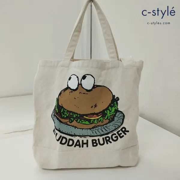 UNDERCOVER アンダーカバー BUDDAH BURGER トートバッグ クリーム系