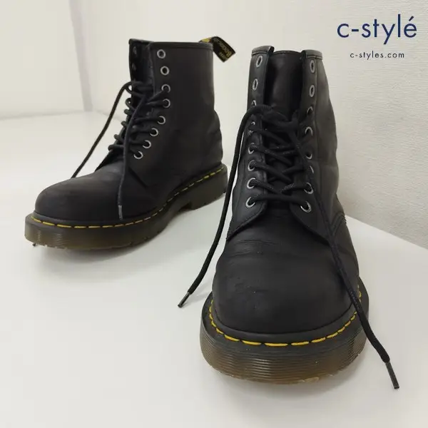 Dr.Martens ドクターマーチン 8ホールブーツ UK8 ブラック 24039 レザー