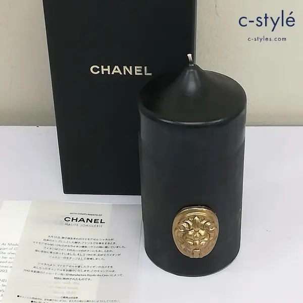 CHANEL シャネル キャンドル ブラック ライオン ノベルティ