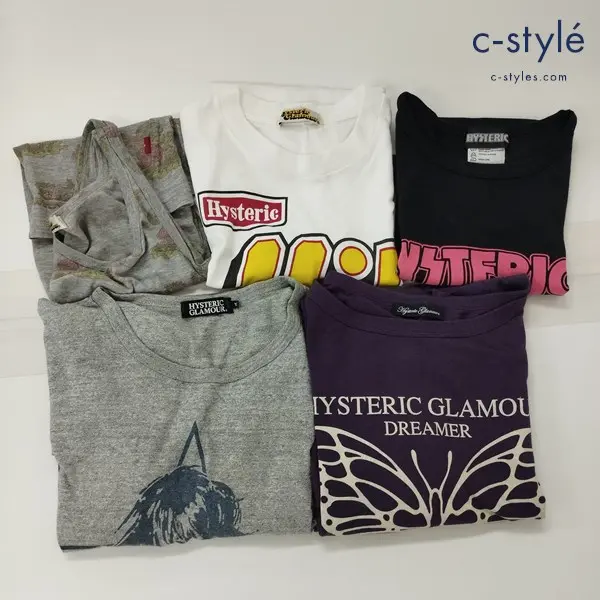 HYSTERIC GLAMOUR ヒステリックグラマー 半袖Tシャツ タンクトップ M フリーサイズ 計5点