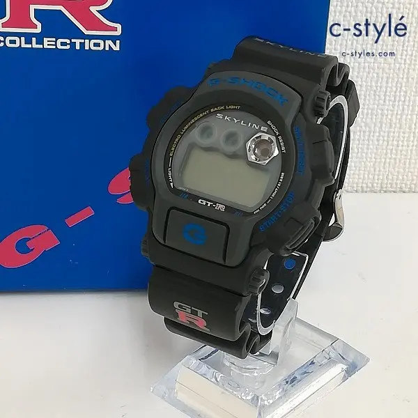 CASIO カシオ 腕時計 ブラック G-SHOCK DW-8400 SKYLINE GTRコレクション クォーツ