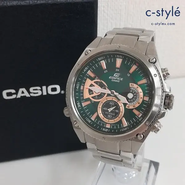 CASIO カシオ 腕時計 シルバー EDIFICE EF-536DJ-3AJF クォーツ