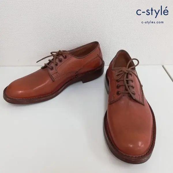 TRICKER’S トリッカーズ レザシューズ 6 ブラウン プレーンダービー 7060